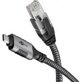 Goobay S/FTP Cat 6 - 3 meter - Zwart -