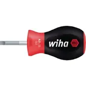 Wiha Schroevendraaier | snedebreedte 4 mm | klinglengte 25 mm meercomponentengreep | ronde kling | 1 stuk - 26964 26964