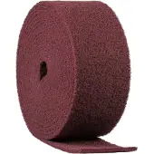 Klingspor Schuurlinnen rol | lengte 10 m | breedte 100 mm | fine | roodbruin | 1 stuk - 258872 258872