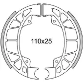 Newfren remsegmentset gf0261 lx-50 achter, skipper, hexagon-125