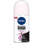 Nivea Zwart & Wit Onzichtbare Deodorant Roll-on 50 ml