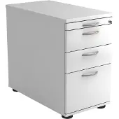 Hjh OFFICE PRO SIGNA SC40 BM - Rolcontainer Wit Hout met ophangsysteem Metalen handgreep