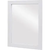 MCW Wandspiegel -L86, badkamerspiegel Spiegel Badkamermeubel, MVG-gecertificeerd 72x52cm ~ wit