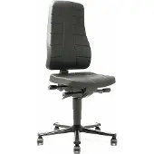 BIMOS Bureaustoel All-in-One 9643, PU-schuimvoering, zwart