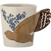 Bloomingville - Hezha-Beker - Beige - Aardewerk