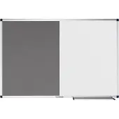 Legamaster Combibord UNITE grijs vilt-whiteboard 60x90cm