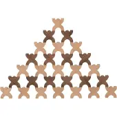 Goki Balancing Game Xmanis Stacking Men 1 St