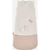Noukie'S Slaapzak 100 cm Popsie uit Veloudoux, ecru/poederroze