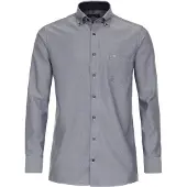 Casa Moda overhemd Comfort Fit navy geprint