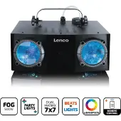 Lenco LFM-110BK - Dual Matrix feestverlichting en rookmachine