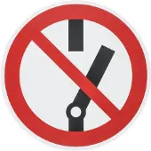 Hazet Waarschuwingsbord Let op! Niet schakelend 1 stuk(s)