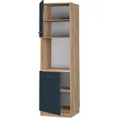 Vicco Fame-Line Keukenkasten – 60 cm open Donkerblauw hoogglans