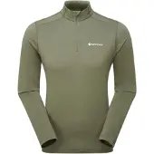 Montane Dart Xt Zip Neck, heren, groen