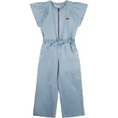 Nono Meisjes Jumpsuits Sammy Denim Jumpsuit - Blauw - Maat 158/164