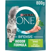 Purina ONE Indoor Kalkoen 2x 800 gr