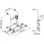 Fiamma Pro Fietsenrek Voor 2 Fietsen