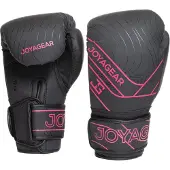 Joya Essential - PU Bokshandschoenen - Zwart met roze