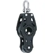 Harken Carbo Fiddle Pulley 40 Mm Zwart
