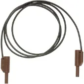 Metrel A 1342 Veiligheidsmeetsnoer Bananenstekker 4 mm Bananenstekker 4 mm 1.50 m Zwart, Bruin 1 stuk(s)