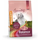 Fokker 3x Country Balance Kattenvoer Vlees & Vis 2,5 Kg