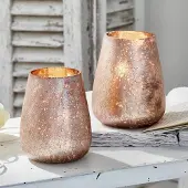 Loberon Windlicht set van 2 Chanut