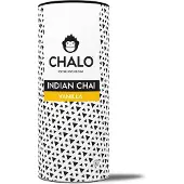 Chalo Vanilla Chai Latte - Indische Vegan Chai - 1KG - Herbruikbare koker, navulzak en maatschepje