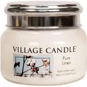 Village Candle Duo Lont Pure Linen Small 55 Branduren