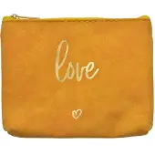 Juleeze Toilettas Dames 13x1x10 cm Geel Synthetisch