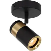 Lucide GORIK - Wandspot / plafondspot - 1xGU10 - Zwart