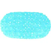 Overig Msv Antislipmat Keien Galets - Blauw - 36x69cm