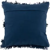 J-Line kussen Boord Spiegel - katoen - blauw