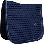 Kentucky Horsewear Horsewear - Zadeldoek glitter band dressage marine