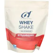 6D Sports Nutrition Whey Shake Aardbei 500 g Poeder
