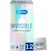 Durex Invisible - Condooms - Extra Dun - Extra Glijmiddel - 10 stuks