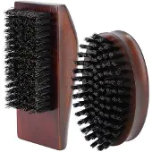 Lussoni Beard Brush Set - Vegan + Natural Brush