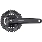 Shimano Crankstel Altus M315-b2 36-22t 7/8s 175 Mm Zwart