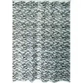 MSV Douchegordijn – Waterdicht en Antibacterieel Polyester Douchegordijn – Schimmelwerend – 180x200 cm