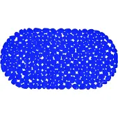 Overig Msv Antislip Badmat Galets - Blauw - 36x69cm
