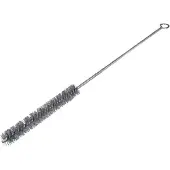 Osborn Düsenbürste Länge 320 mm Ø 10 mm 0,15 mm Stahl gewellt Besatzlänge 100 mm mit Öse