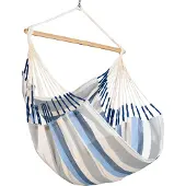 LA SIESTA Comfort Hangmat Stoel Domingo Sea Salt