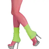 Boland beenwarmers dames 32 cm neongeel