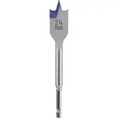 Irwin 10502815 Blue Groove 4X Mèche à bois plate 24 x 152 mm