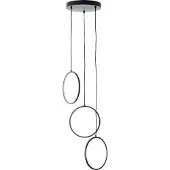 Brilliant Brlliant G99891/76 Chaumont Hanglamp Zwart - 24W/3100LM/3000K