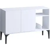Hannah Home Console Emerald 120x80x40 | Melamine gecoat | Wit