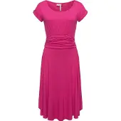 Ragwear Jurk 'Yvone' magenta