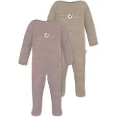 Normani Rompertje/body 'Levin' beige / rosa