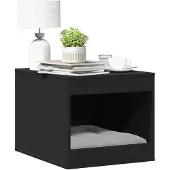 vidaXL Kattenbakkast 47x59x42 cm bewerkt hout zwart