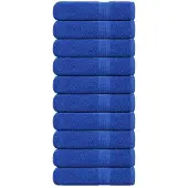vidaXL Handdoeken FROGN 10 st 50x100 cm 360 g/m² blauw
