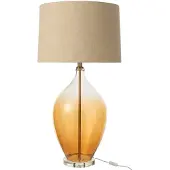 J-Line Tafellamp Glas Amber