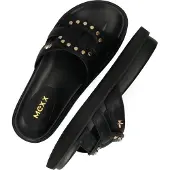 Mexx Dames Slippers Romy Phoenix - Zwart - Maat 38